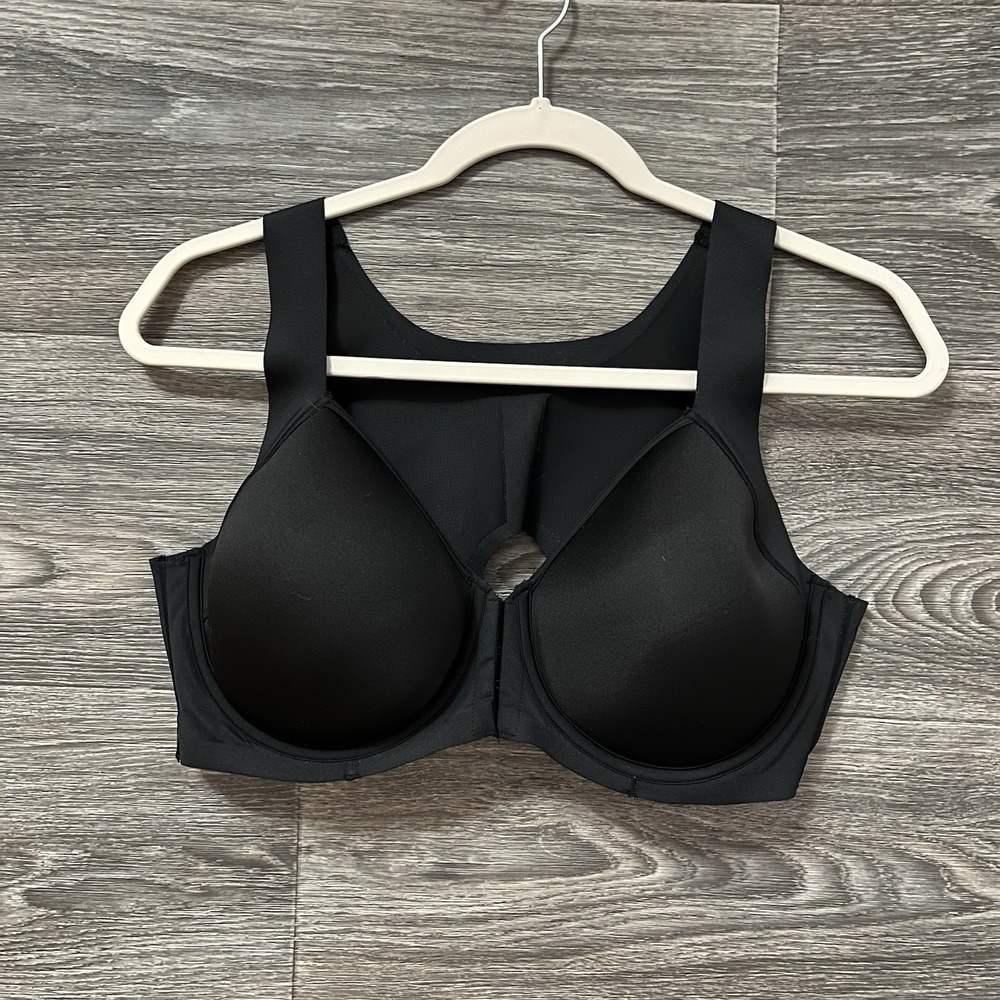 Bali One Smooth U Ever Smooth Posture Boost Underwire Bra Size 40D Black